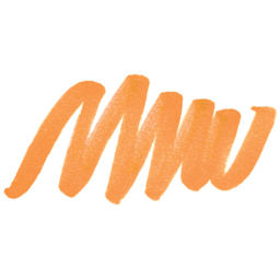 Blick Studio Brush Marker - Orange swatch