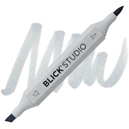 Blick Studio Brush Marker - Basic Gray 1 marker and swatch