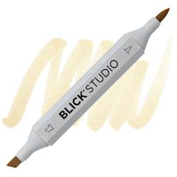 Blick Studio Brush Marker - Sand marker and swatch