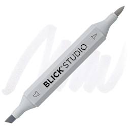 Blick Studio Brush Marker - Warm Gray 10% marker and swatch