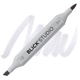 Blick Studio Brush Marker - Warm Gray 30% marker and swatch