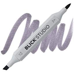 Blick Studio Brush Marker - Warm Gray 70% marker and swatch