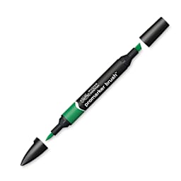 Winsor & Newton Promarker Brush Marker - Lush Green (marker)