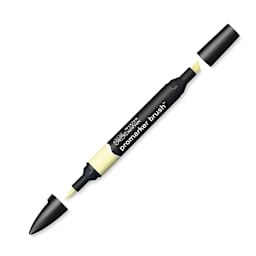 Winsor & Newton Promarker Brush Marker - Soft Lime (marker)