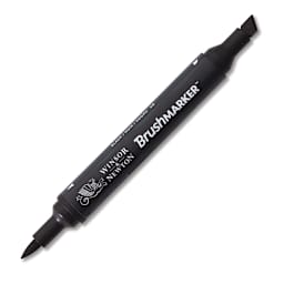 Winsor & Newton Promarker Brush Marker - Black