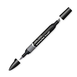 Winsor & Newton Promarker Brush Marker - Cool Grey 4 (marker)