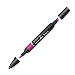 Winsor & Newton Promarker Brush Marker - Maroon (marker)