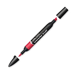 Winsor & Newton Promarker Brush Marker - Berry Red