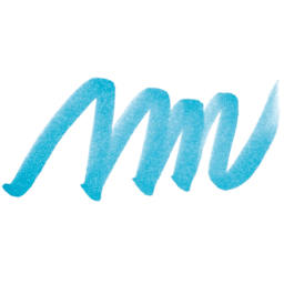 Winsor & Newton Promarker Brush Marker - Cyan swatch