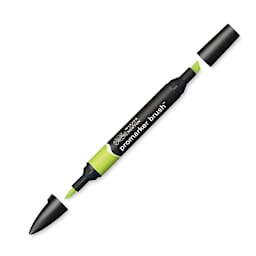 Winsor & Newton Promarker Brush Marker - Lime Green (marker)