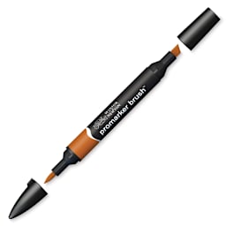 Winsor & Newton Promarker Brush Marker - Saddle Brown (marker)