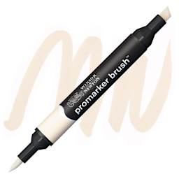 Winsor & Newton Promarker Brush Marker - Almond marker and swatch