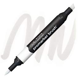 Winsor & Newton Promarker Brush Marker - Cool Grey 1 marker and swatch