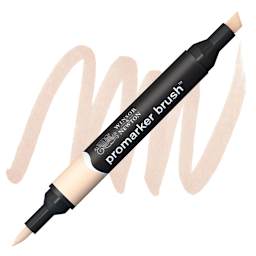 Winsor & Newton Promarker Brush Marker - Dusky Pink marker and swatch