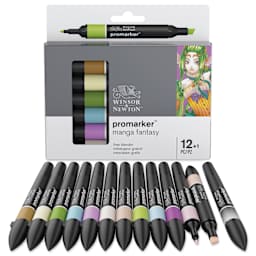 Winsor & Newton Promarker - Manga Fantasy, Set of 13
