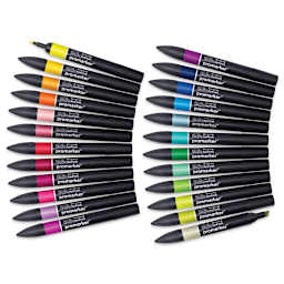 Winsor & Newton Promarker - Student Designer Wallet, Set of 24