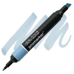 Winsor & Newton Promarker - Cloud Blue marker and swatch