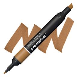 Winsor & Newton Promarker - Hazelnut marker and swatch