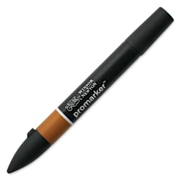 Winsor & Newton Promarker - Saddle Brown (Marker with caps on)