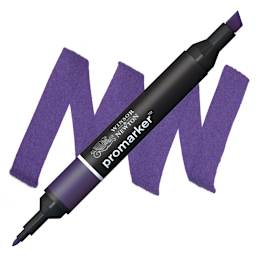 Winsor & Newton Promarker - Aubergine marker and swatch