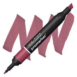 Winsor & Newton Promarker - Burgundy marker and swatch