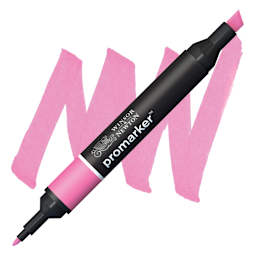 Winsor & Newton Promarker - Cerise marker and swatch