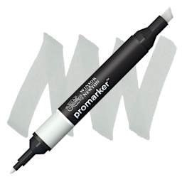 Winsor & Newton Promarker - Cool Grey 2 marker and swatch