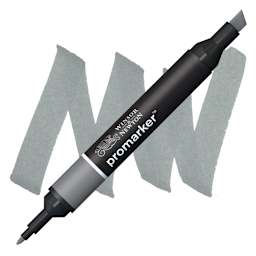 Winsor & Newton Promarker - Cool Grey 4 marker and swatch