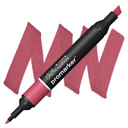 Winsor & Newton Promarker - Crimson marker and swatch