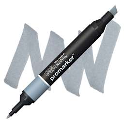 Winsor & Newton Promarker - Ice Gray 4 marker and swatch