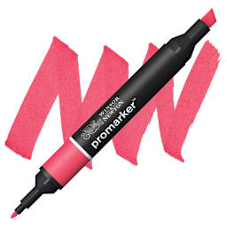 Winsor & Newton Promarker - Lipstick Red marker and swatch