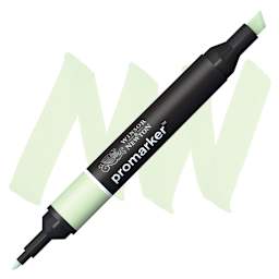 Winsor & Newton Promarker - Meadow Green marker and swatch