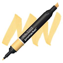 Winsor & Newton Promarker - Mustard marker and swatch