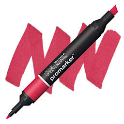 Winsor & Newton Promarker - Poppy marker and swatch