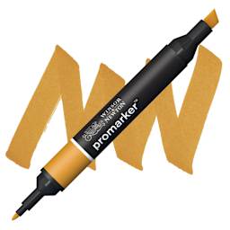 Winsor & Newton Promarker - Raw Sienna marker and swatch