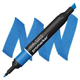 Winsor & Newton Promarker - True Blue marker and swatch