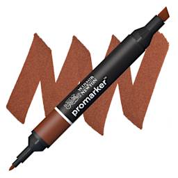 Winsor & Newton Promarker - Walnut marker and swatch