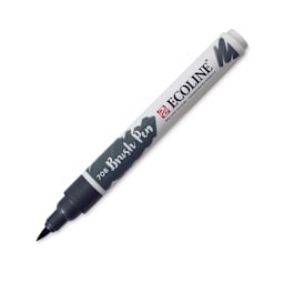 Royal Talens Ecoline Brush Marker - Deep Grey