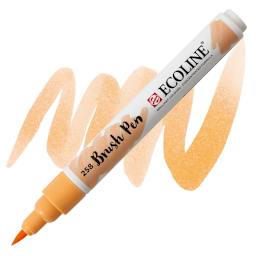Royal Talens Ecoline Brush Marker - Apricot marker and swatch