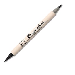 Zig Brushables Dual Tip Marker - Pure Black