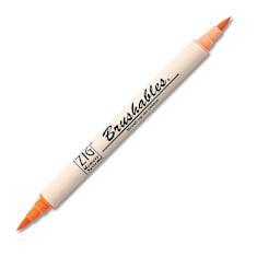 Zig Brushables Dual Tip Marker - Pure Orange