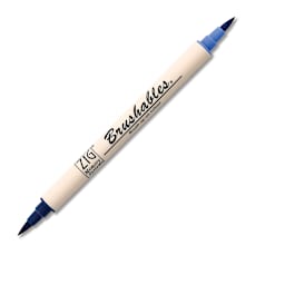 Zig Brushables Dual Tip Marker - Navy