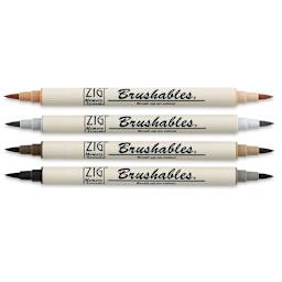 Zig Brushables Dual Tip Markers and Sets