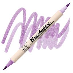 Zig Brushables Dual Tip Marker - Hyacinth marker and swatch
