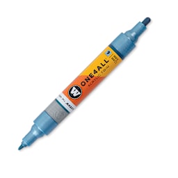 Molotow One4All Acrylic Twin Marker - Metallic Blue