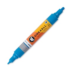 Molotow One4All Acrylic Twin Marker - Shock Blue Middle
