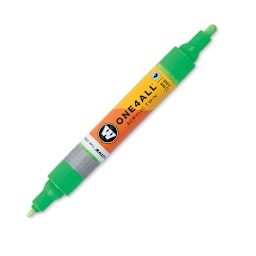 Molotow One4All Acrylic Twin Marker - Neon Green Fluorescent
