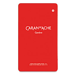 Caran d'Ache Fibralo Brush Markers - Set of 10, back of the packaging