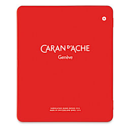 Caran d'Ache Fibralo Brush Markers - Set of 15, back of the packaging