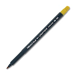 Caran d'Ache Fibralo Brush Marker - Golden Ochre